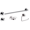 Kit de Accesorios Fv Arizona 4 Piezas Baño Set Combo Cromo