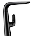Grifería Cocina Fv Epuyén Monocomando Mesada Cerámico Negro
