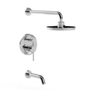 Grifería para Ducha Vasser Lyra Cuerpo Bronce Baño Bañera