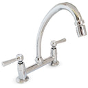 Grifo de Cocina Aqualaf Doble Comando Giro 360 - Sobremesada