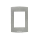 Llave de Luz Sica - Tapa para 4 Módulos Argento Pininfarina