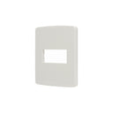 Llave de Luz Sica - Tapa para 1 Módulo - Blanca - Mignon