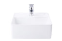 Bacha De Apoyo Roca Kira Plus 35cm - Lavatorio Baño Blanco