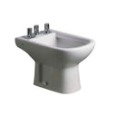 Bidet Ferrum Bari 3 Agujeros Bicomando Loza Blanco - Baño Ferrum