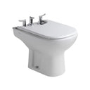 Bidet Ferrum Bari 3 Agujeros Bicomando Loza Blanco - Baño Ferrum