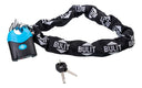 Cadena Bulit Máxima Seguridad 150cm + Candado 72mm 5 Llaves