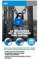 Candado Bulit Doble Traba Resistente al Agua - Intemperie 50