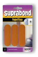 Topetina Suprabond de Goma Rectangular Simil Madera