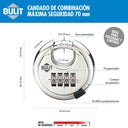 Candado de Combinación Máxima Seguridad Bulit Bulit