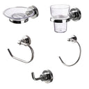 Combo Aqualaf de Accesorios para Baño - Napoli - 5 Piezas Aqualaf