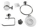 Combo Peirano de Accesorios para Baño - 5 Piezas Metálicas Peirano