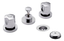 Fv Pampa Grifería Bidet Cilíndrico Cromo 295/b6 Acabado Cromado