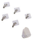 Perchas Autoadhesivas Suprabond Removibles 33mm Blancas X 5u