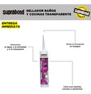 Sellador Suprabond Baños Cocinas 280ml Transparente