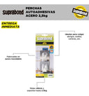 Perchas Autoadhesivas Suprabond Acero Inoxidable - 2.5kg
