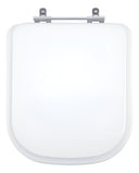 Asiento con Tapa de Inodoro Roca Debba Acrilico - Blanco