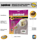 Burlete Suprabond Goma Espuma Extra Ancho 5 Metros Marrón