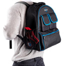 Mochila Porta Herramientas Bulit Reforzada Bolsillo Notebook