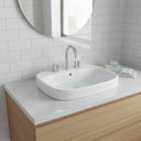 Bacha Roca Debba - Lavatorio 3 Agujeros Blanco