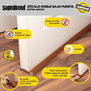 Zócalo Burlete Suprabond Doble Extra Ancho 95cm - Marrón