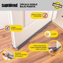 Zócalo Burlete Suprabond Doble Bajo Puerta