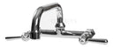 Grifo de Cocina Aqualaf Doble Comando Giro 360 Pared Pico U