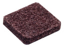 Topetina Suprabond de Fieltro Marrón Cuadrada 20mm