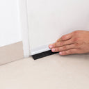 Zocalo Burlete Blanco Bajo Puerta con Cepillo Suprabond