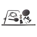 Grifería Ducha Aqualaf Barral Exterior - Napoli Lever Black