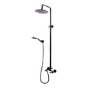 Grifería Ducha Aqualaf Barral Exterior - Napoli Lever Black