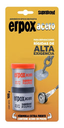 Adhesivo Epoxi Suprabond Erpox Acero Máxima Soldadura 105gr