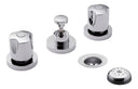 Fv Pampa Grifería Bidet Cilíndrico Cromo 295/b6 Acabado Cromado Fv
