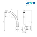 Grifería Cocina Vasser Antila Monocomando Mesada - Cromada Vasser