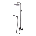 Grifería Ducha Aqualaf Barral Exterior - Napoli Lever Black Aqualaf