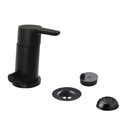 Grifería de Bidet Fv Puelo Monocomando Negro Cerámico Baño Fv