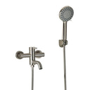 Grifería de Ducha Peirano Steel Exterior Monocomando - Baño Peirano