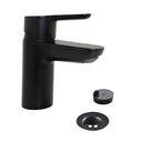 Grifería de Lavatorio Fv Puelo Monocomando Negro Cerámico Fv