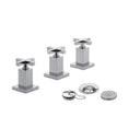 Grifería para Bidet Fv Dominic con Transferencia Cromo Cruz Fv