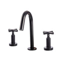 Grifería para Lavatorio Aqualaf - Napoli Baño Cruz Black Aqualaf