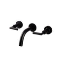 Grifería para Lavatorio Aqualaf - Pared - Napoli Lever Black Aqualaf