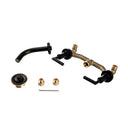Grifería para Lavatorio Aqualaf - Pared - Napoli Lever Black Aqualaf