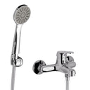 Grifo de Ducha Fv Compacta Monocomando Pared Manual Cromo