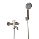 Grifería De Ducha Peirano Steel Exterior Monocomando - Baño