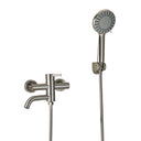 Grifería De Ducha Peirano Steel Exterior Monocomando - Baño