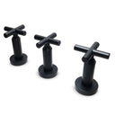 Grifería Para Bidet Aqualaf Premium - Napoli Baño Cruz Black