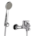 Grifo de Ducha Fv Compacta Monocomando Pared Manual Cromo Fv