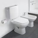 Inodoro Largo Ferrum Bari Porcelana Sanitaria Blanco - Baño Ferrum