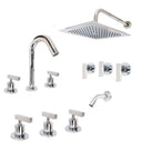Juego Aqualaf Baño Completo Roma - Set con Garantía 5 Años Aqualaf