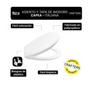 Juego Roca Capea Italiana Baño Completo 4 Piezas Bidet 3 Agu Roca