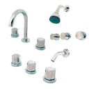 Grifería Completa de Baño Danska Karla Bidet Ducha Lavatorio